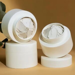 clay face mask (may come in a tube)